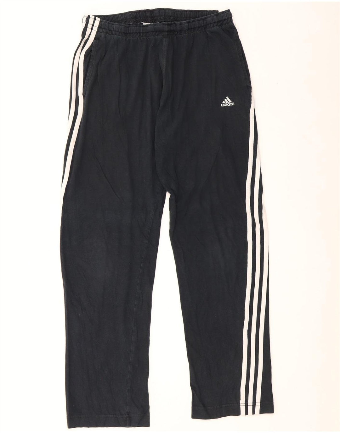 Calça Adidas Mens Treino XL Preto Algodão Quadrinhos