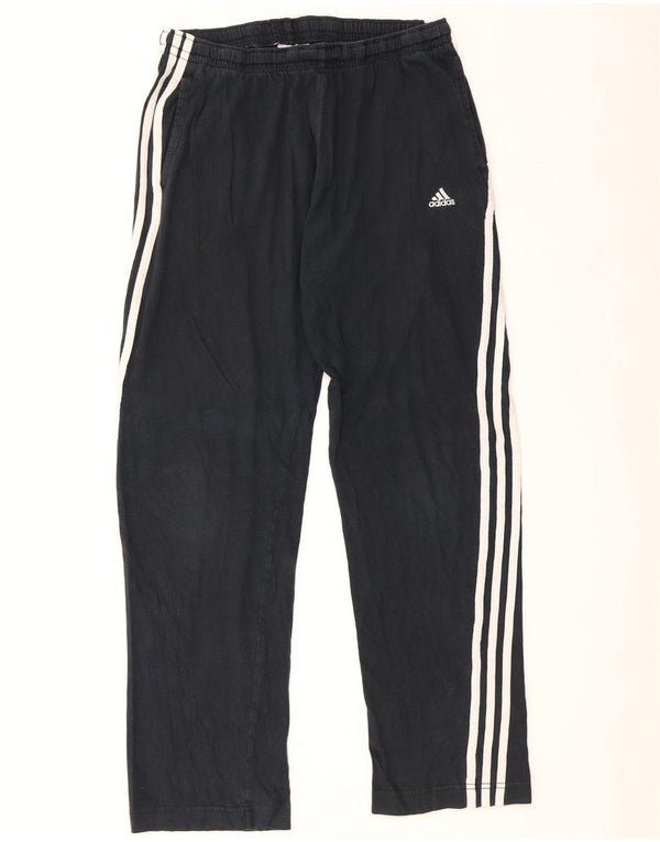 Calça Adidas Mens Treino XL Preto Algodão Quadrinhos