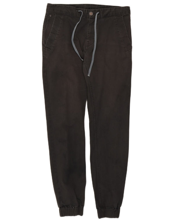 Calça jogger masculina G-Star Chino W32 L32 algodão preto