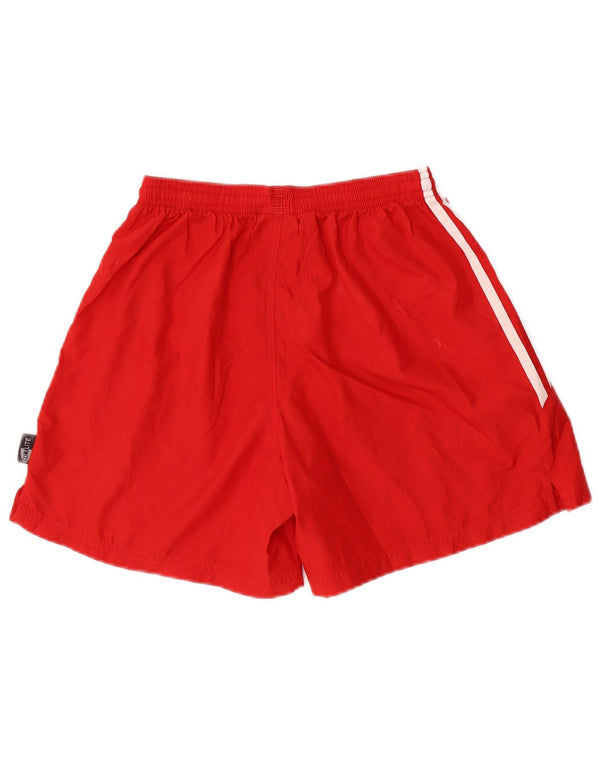 Calções desportivos Adidas Boys Climalite 15-16 anos poliéster vermelho
