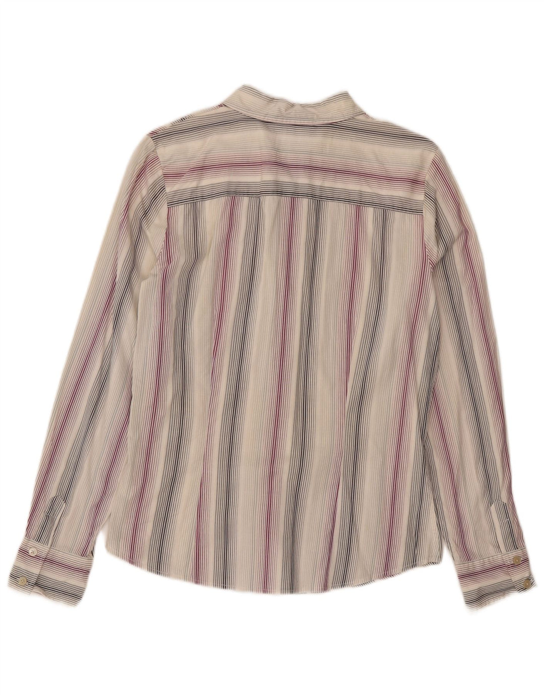 Camisa Calvin Klein Feminina UK 14 Médio Algodão Listrado Multicolorido