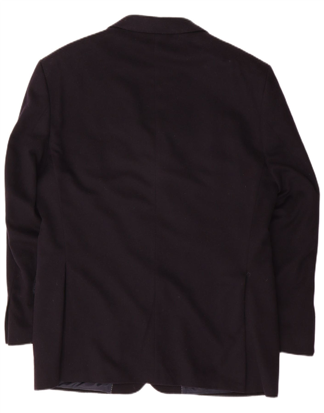 Jaqueta blazer masculina de 3 botões Daniels & Korff IT 50 grande caxemira azul marinho