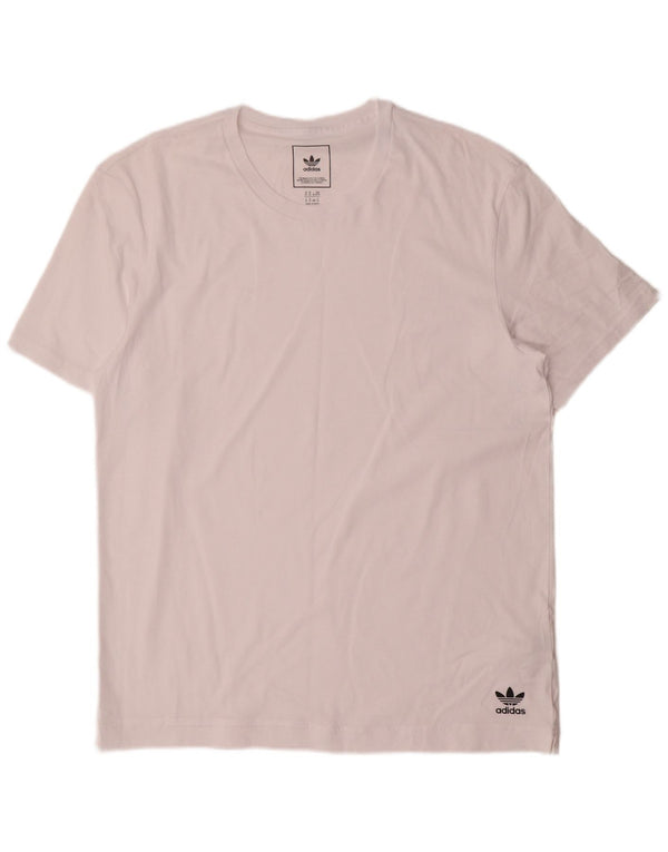 Camiseta masculina Adidas Top XL algodão branco