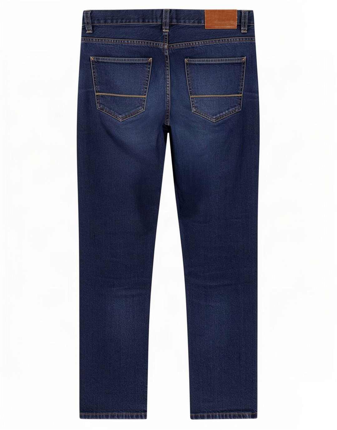 Zara Mens Straight Jeans EU 40 Médio W31 L30 Azul