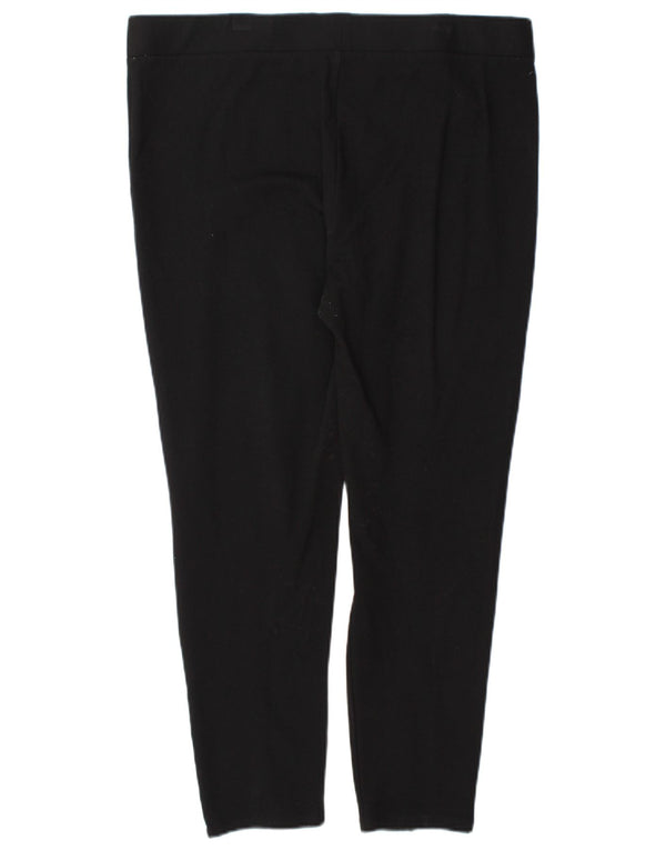 Calça feminina skinny casual Marks & Spencer Reino Unido 18 XL W38 L27 preta