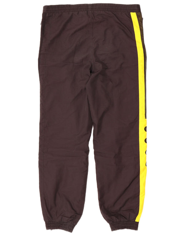 Calça de treino masculina Fila Graphic Joggers médio preto colorblock