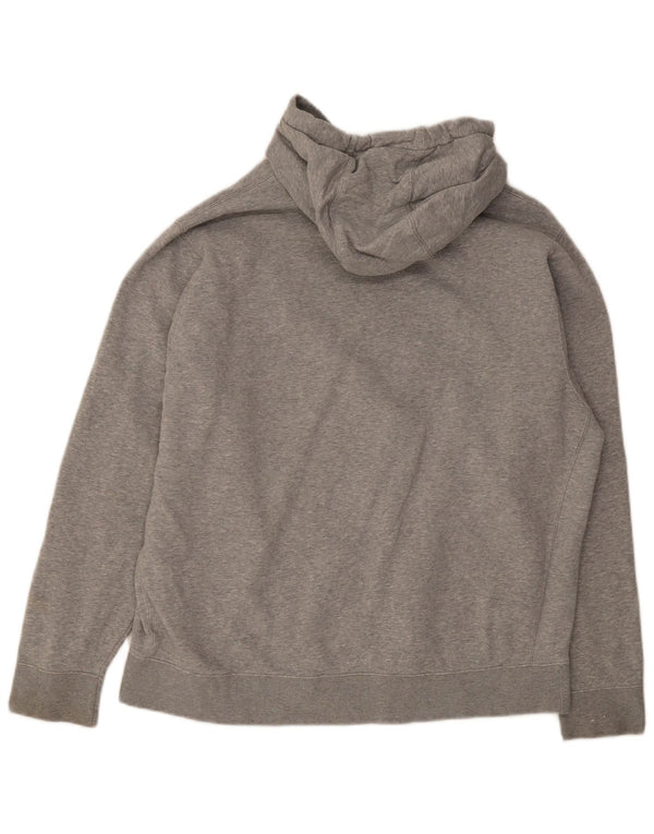 Nike masculino gráfico moletom com capuz XL cinza algodão