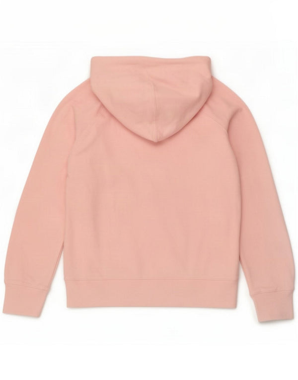 Levi's Womens Graphic Relaxed Fit Hoodie Jumper UK 10 Pequeno Algodão Rosa