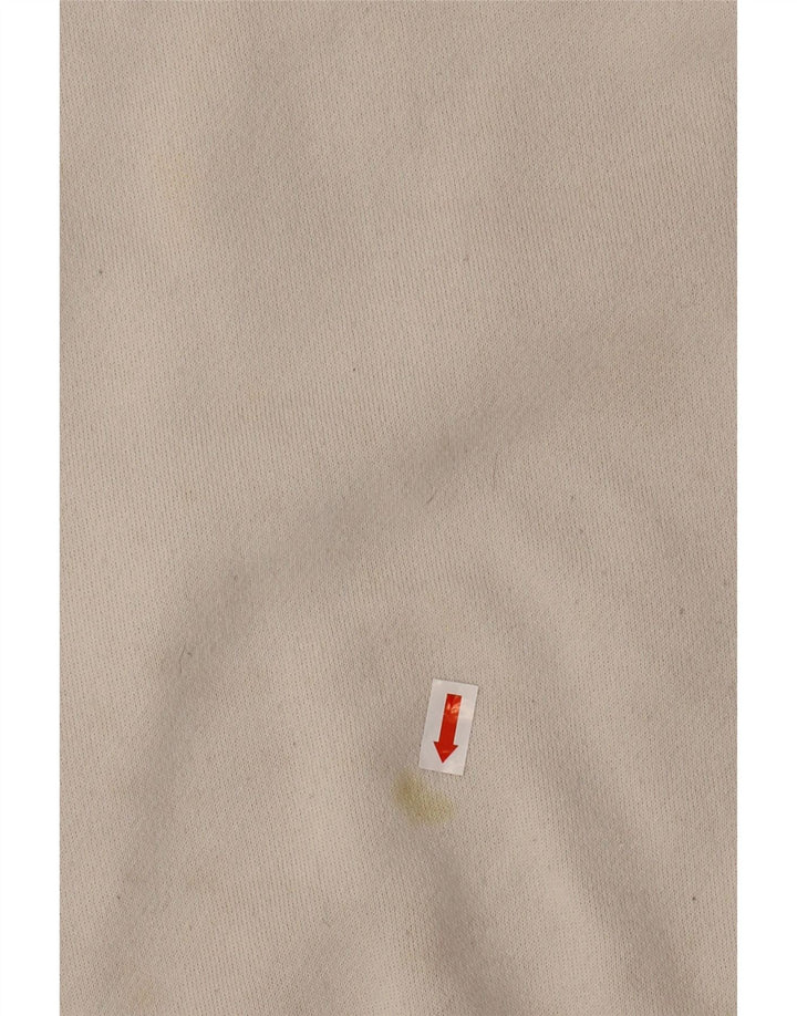 Billabong masculino solto ajuste moletom gráfico jumper médio algodão branco