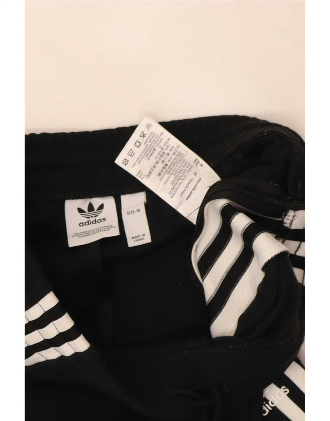 Leggings Adidas Femininas UK 10 Pequenas Poliéster Preto
