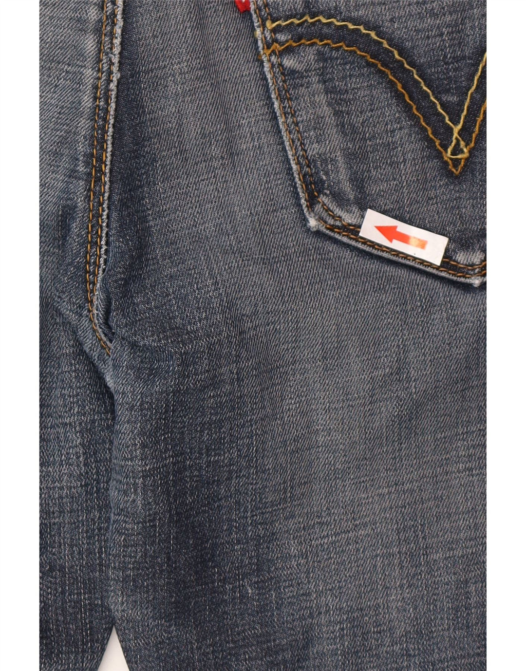 Calça jeans feminina Levi's 471 Slim W26 L34 azul algodão
