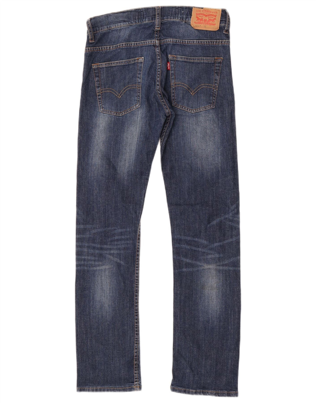 Levi's Meninos 511 Slim Jeans 13-14 Anos W28 L30 Azul Algodão