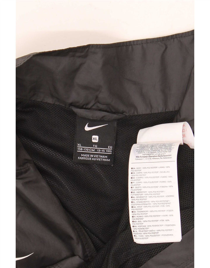 Jaqueta Nike Boys Tracksuit Top 13-14 Anos XL Preto Poliéster