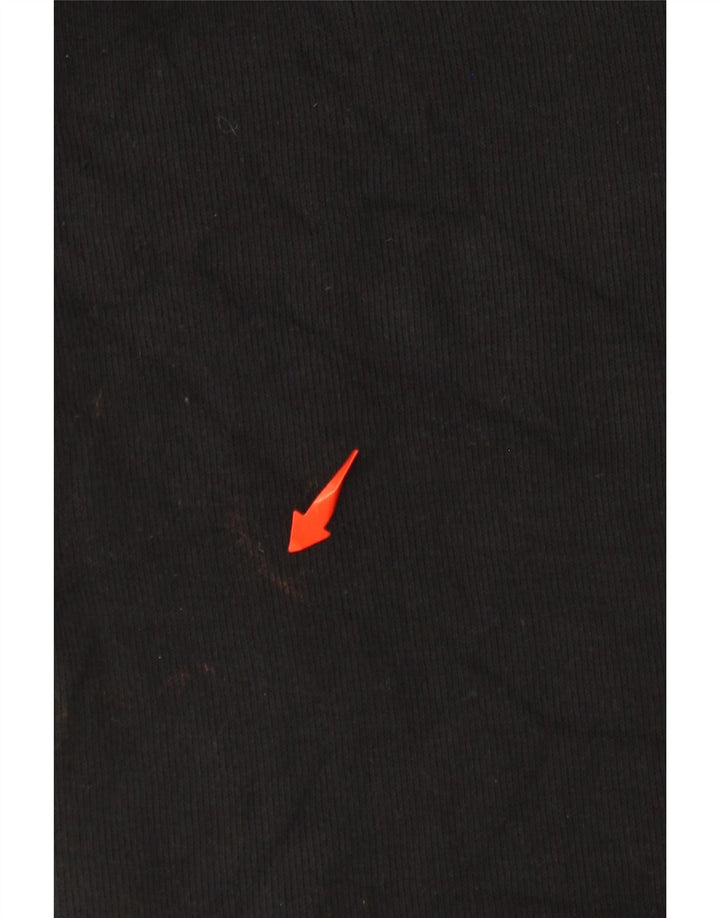 Calça chino reta feminina RALPH LAUREN médio W30 L29 algodão preto