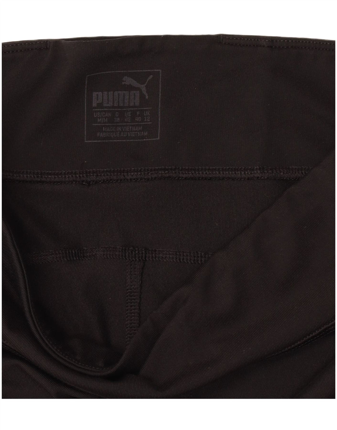 Leggings femininas Puma UK 12 médio preto colorblock