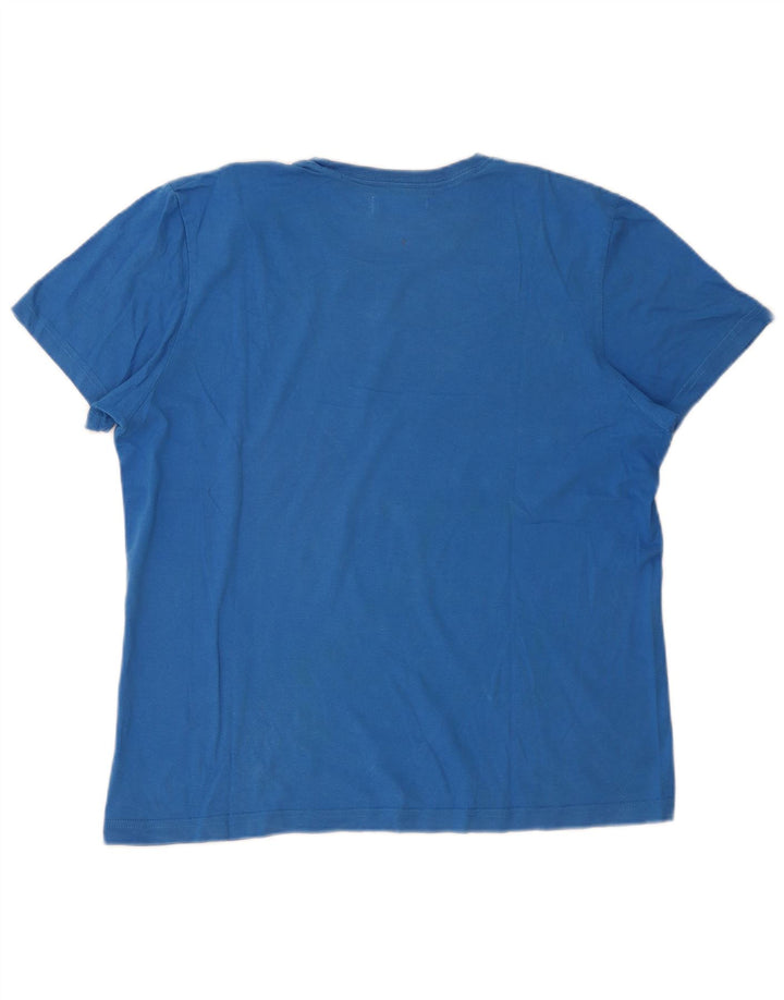 Camiseta Adidas Masculina Graphic Top Grande Azul