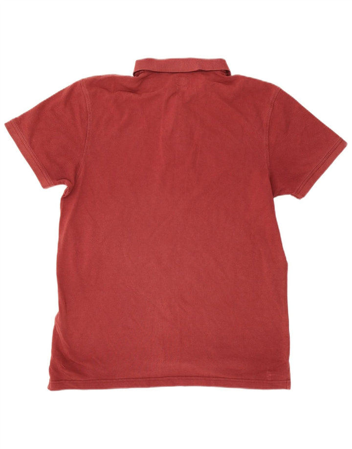 Camisa polo masculina padrão Levi's grande algodão Borgonha