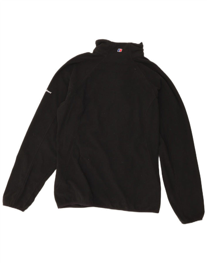 Jaqueta de lã feminina Berghaus UK 16 grande poliéster preto