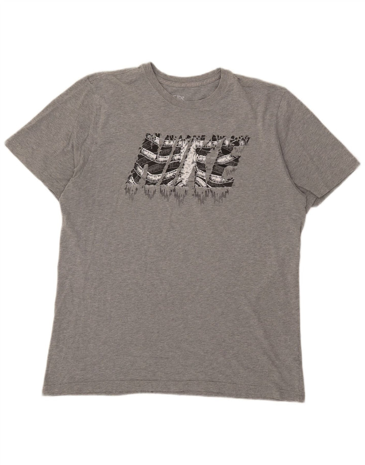 Camiseta Nike Masculina Standard Fit Graphic Top XL Cinza