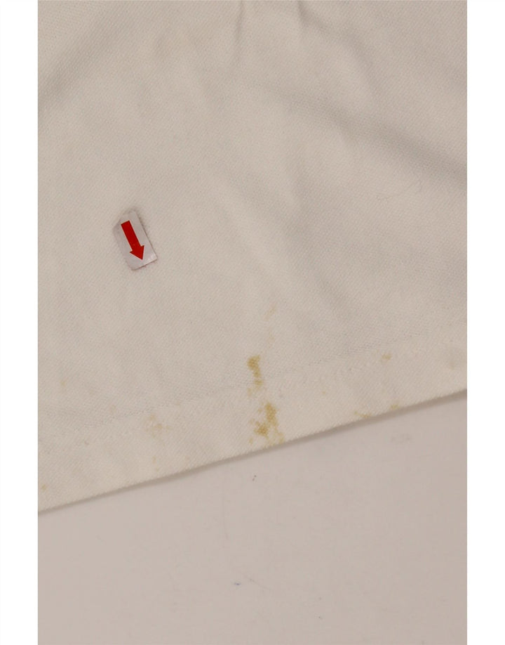Camisa polo masculina GANT XL algodão branco