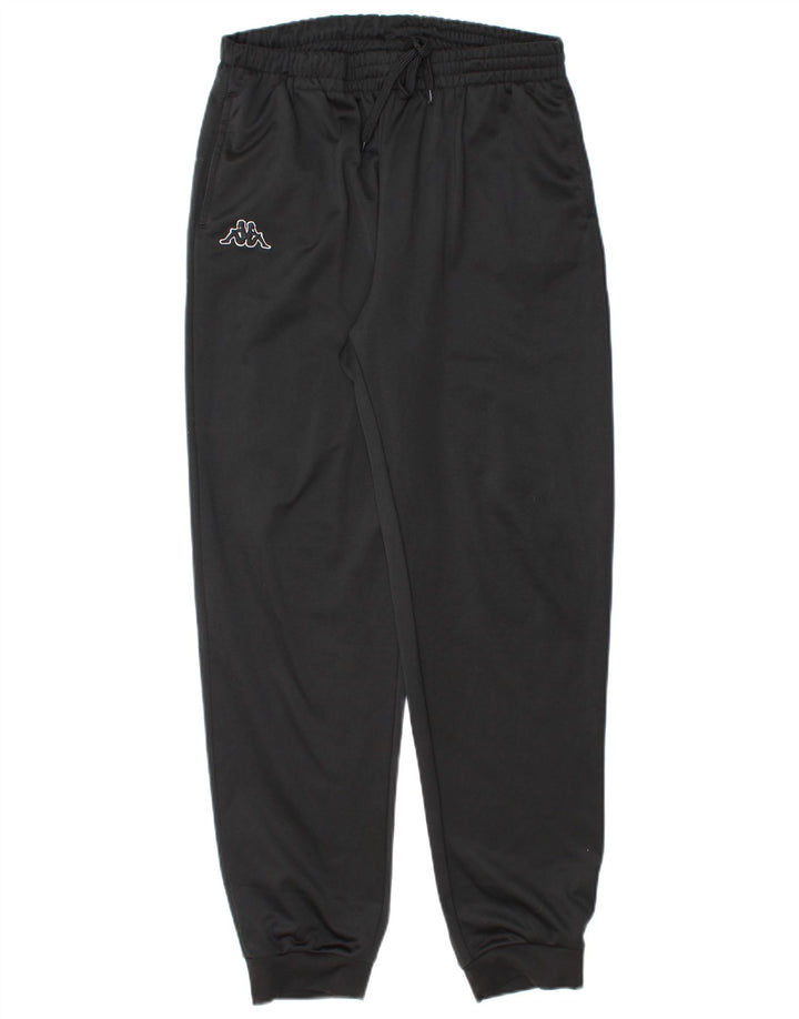 Calça de treino masculina Kappa Joggers poliéster preto médio