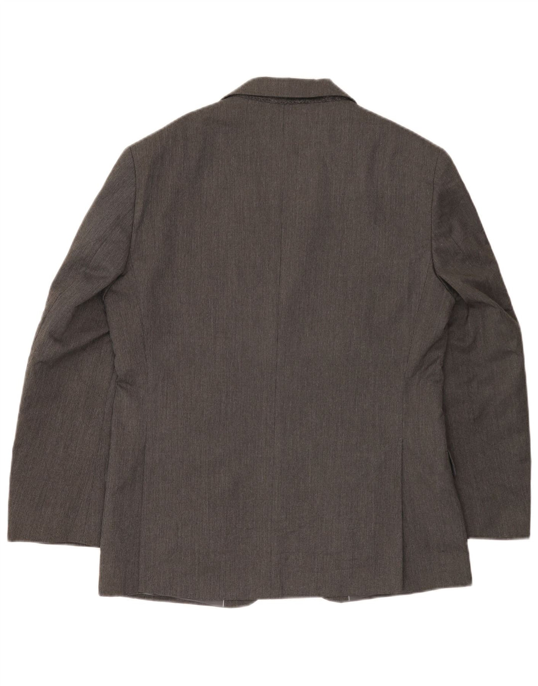 Jaqueta blazer masculina Marks & Spencer curta de 2 botões Reino Unido 38 cinza médio