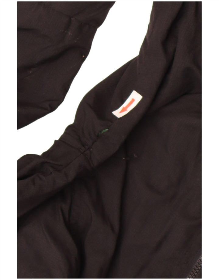 Jaqueta corta-vento feminina Superdry com capuz e blusão UK 14 médio preto