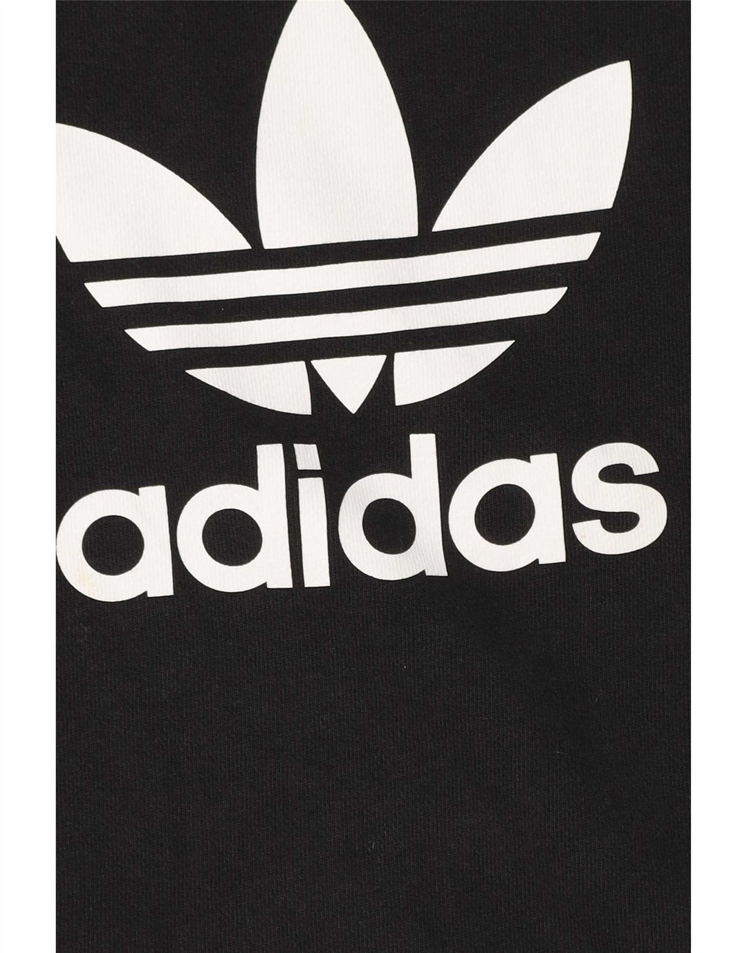 Adidas Mens Graphic Moletom Jumper Pequeno Preto