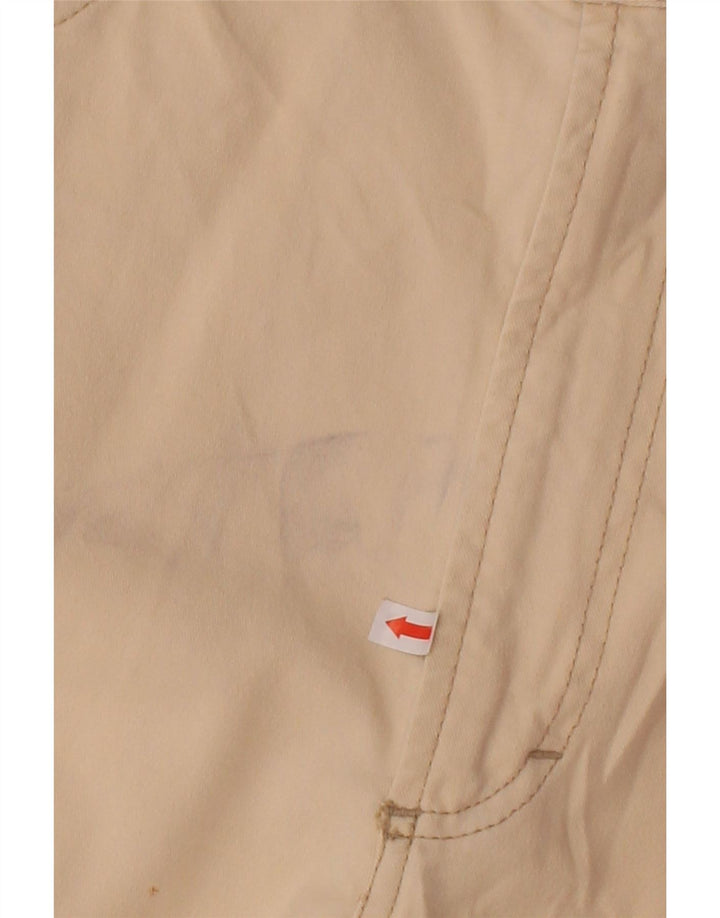 BELFE Mens Straight Casual Trousers W38 L32 Beige Cotton Vintage Belfe and Second-Hand Belfe from Messina Hembry 