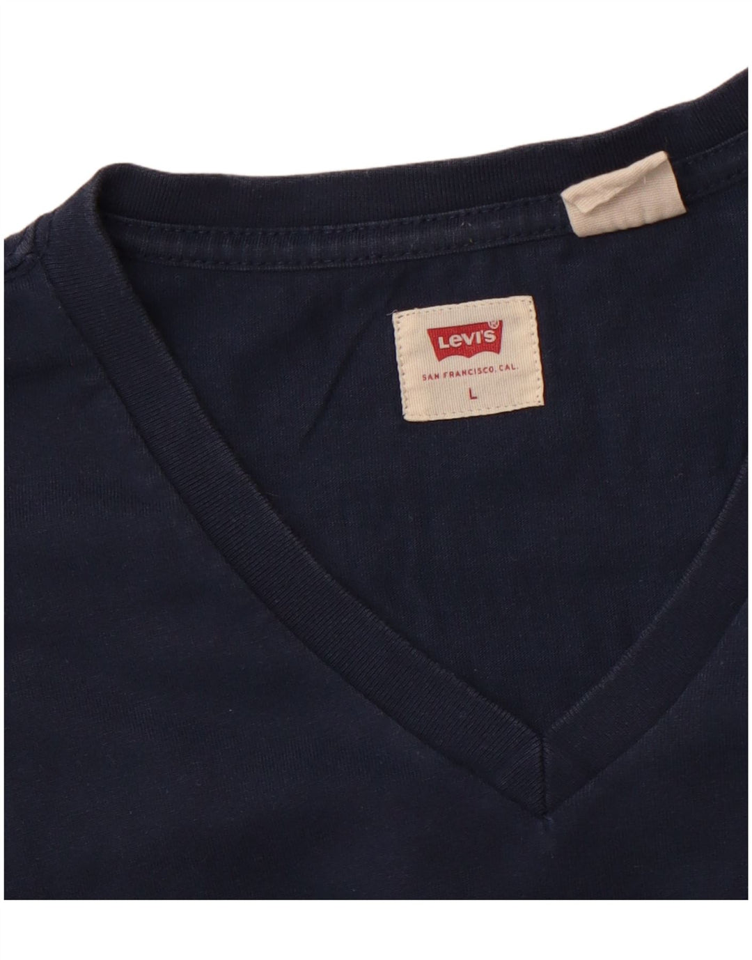 Camiseta masculina LEVI'S grande azul marinho