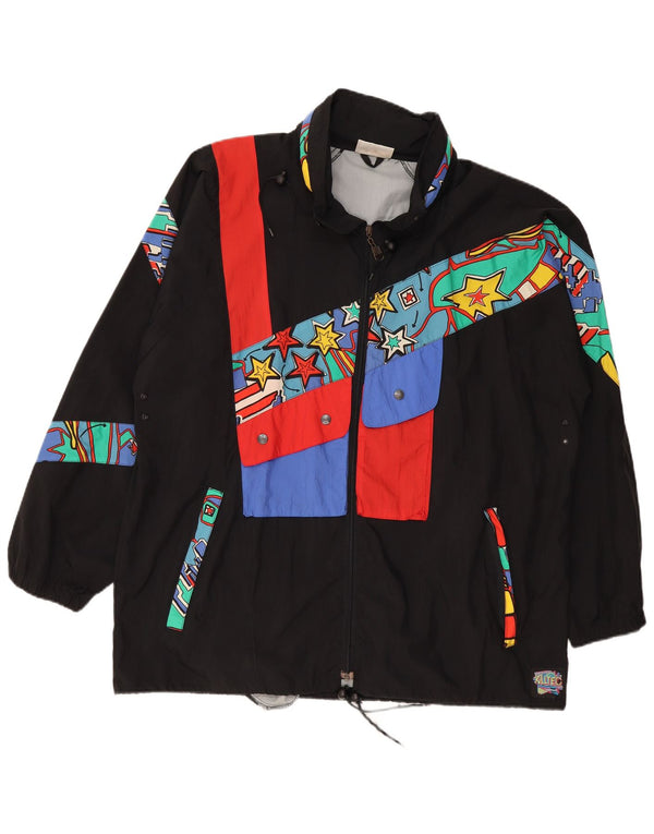 Jaqueta corta-vento masculina KILLTEC UK 42 XL preto Colourblock poliamida