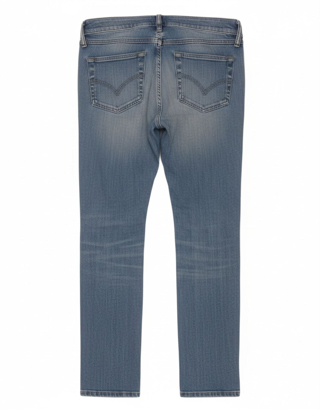 Diesel Feminino Matic Slim Jeans W27 L32 Azul Algodão