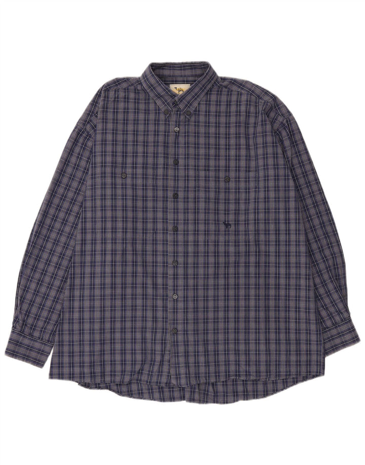 Camisa masculina CAMEL ACTIVE XL xadrez azul
