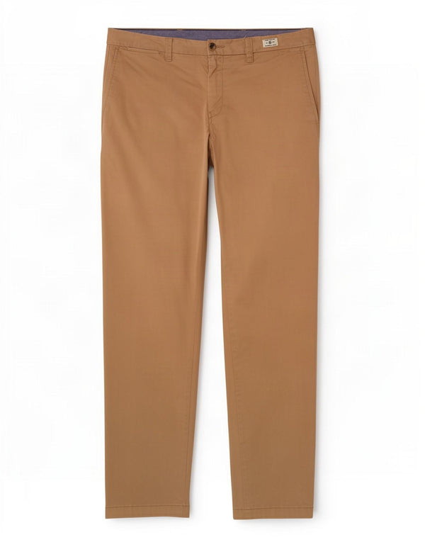 Tommy Hilfiger Calça Chino Masculina Reta W36 L32 Algodão Bege
