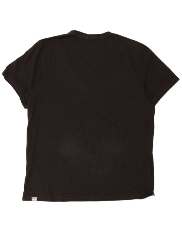 Camiseta gráfica masculina The North Face XL preta
