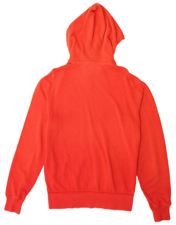 Polo Ralph Lauren moletom com capuz gráfico masculino médio algodão vermelho