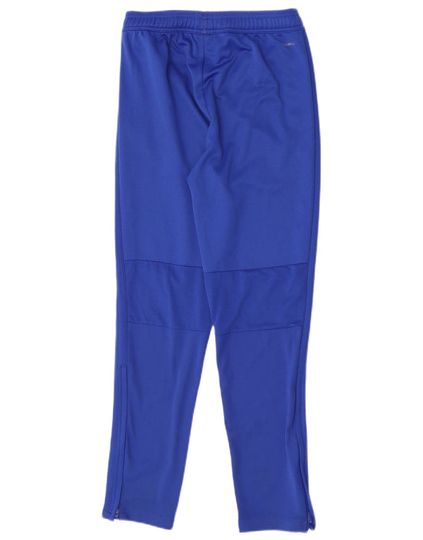 Calças de treino Adidas Boys Slim Fit 13-14 anos azul poliéster