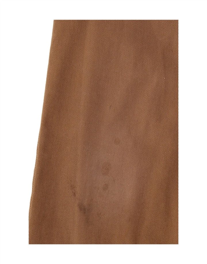 HARMONT & BLAINE Mens Straight Casual Trousers W36 L30 Brown Cotton Vintage Harmont & Blaine and Second-Hand Harmont & Blaine from Messina Hembry 