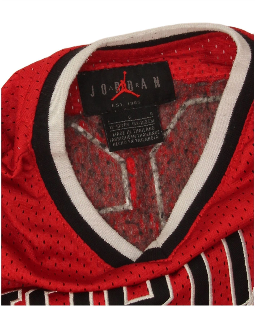 Camiseta Jordan Boys Graphic Top 12-13 Anos Grande Vermelho