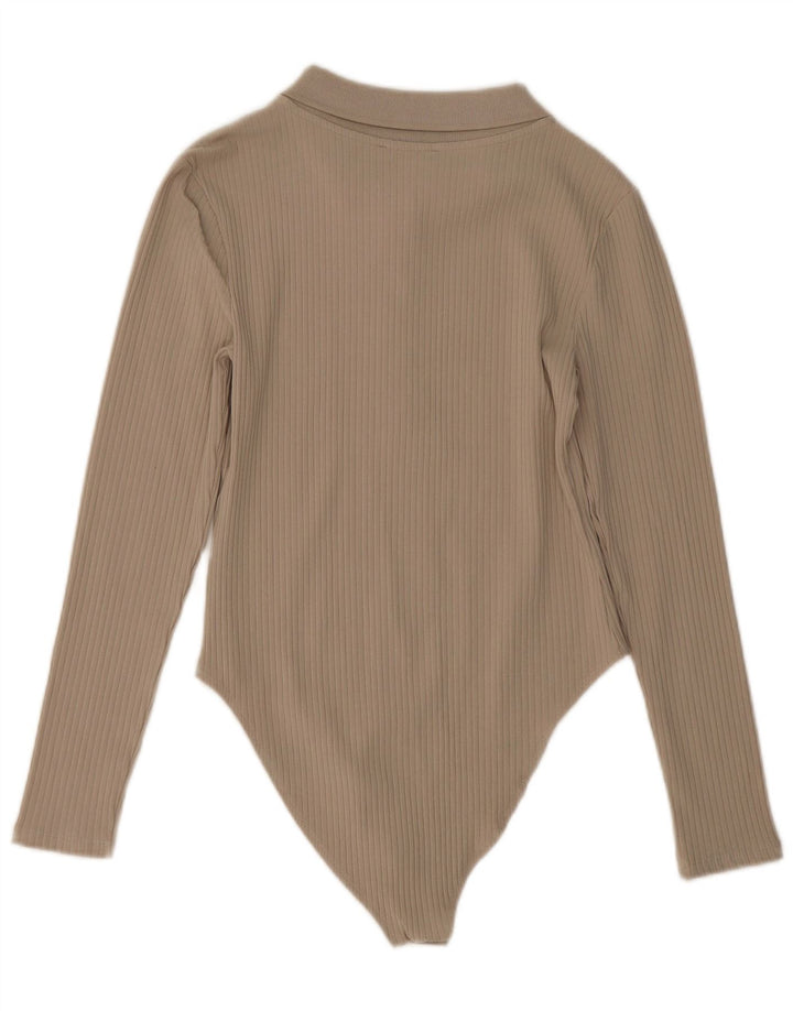 Macacão feminino Zara UK 18 XL bege