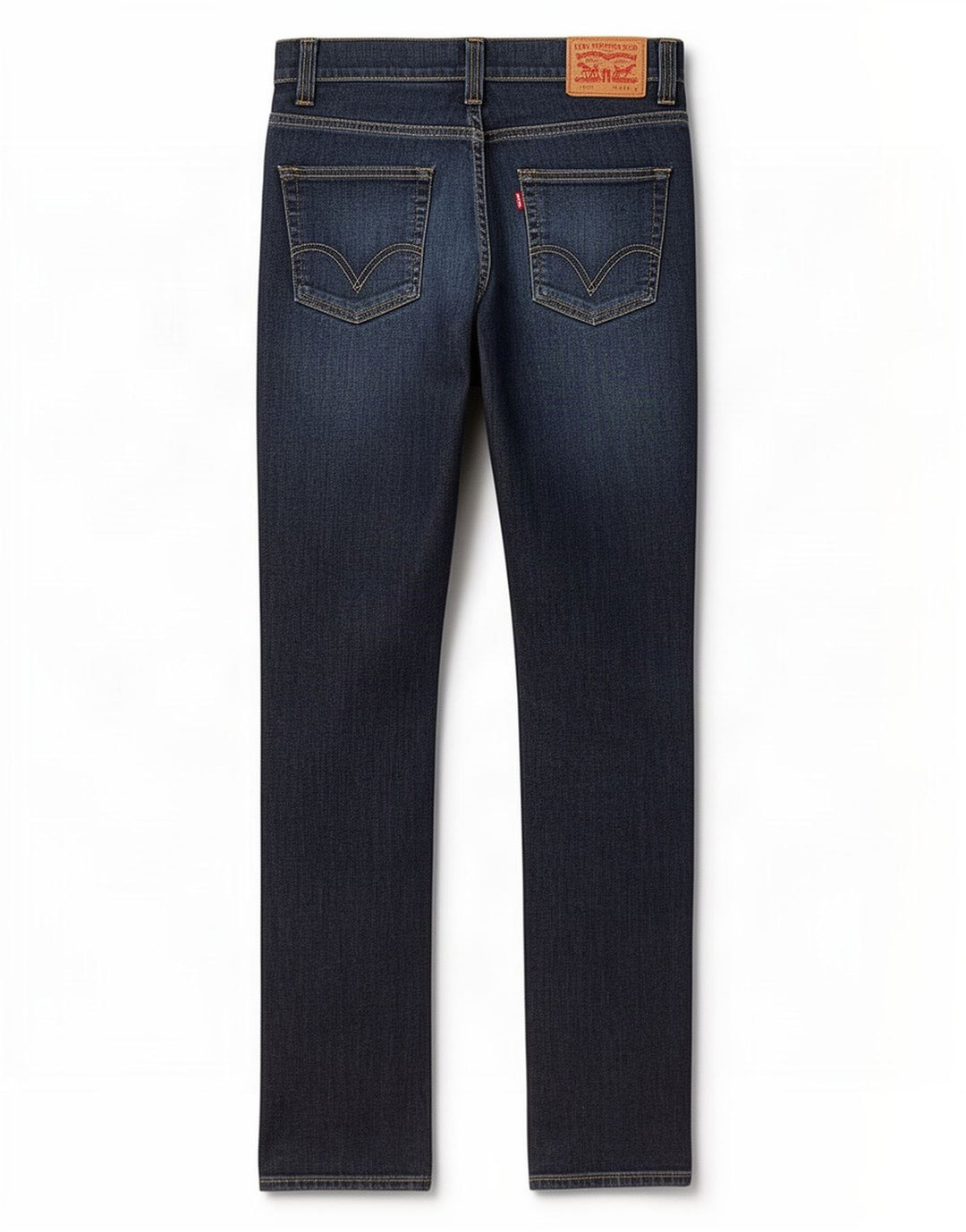 Levi's Masculino 511 Slim Jeans W33 L32 Azul Marinho Algodão