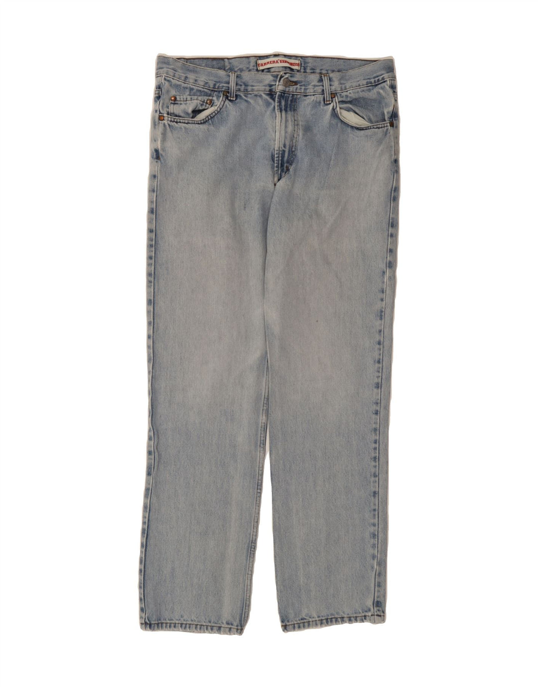 CARRERA Mens Straight Jeans W38 L34 Blue Cotton Vintage Carrera and Second-Hand Carrera from Messina Hembry 