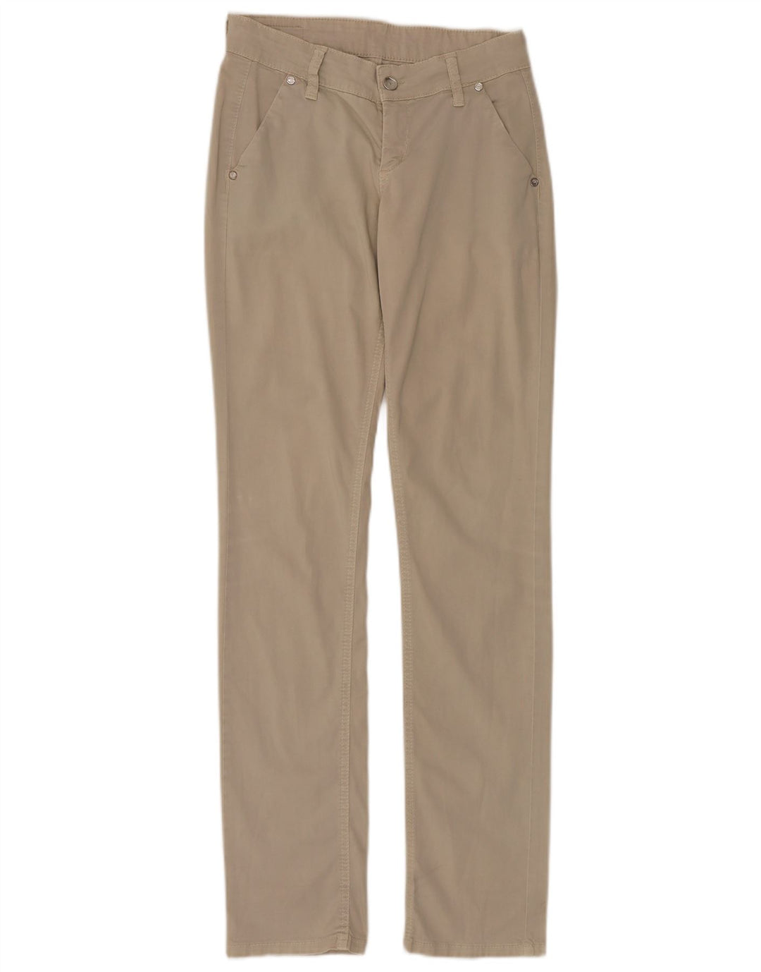 LIU JO Calça Chino Feminina Slim W28 L34 Bege