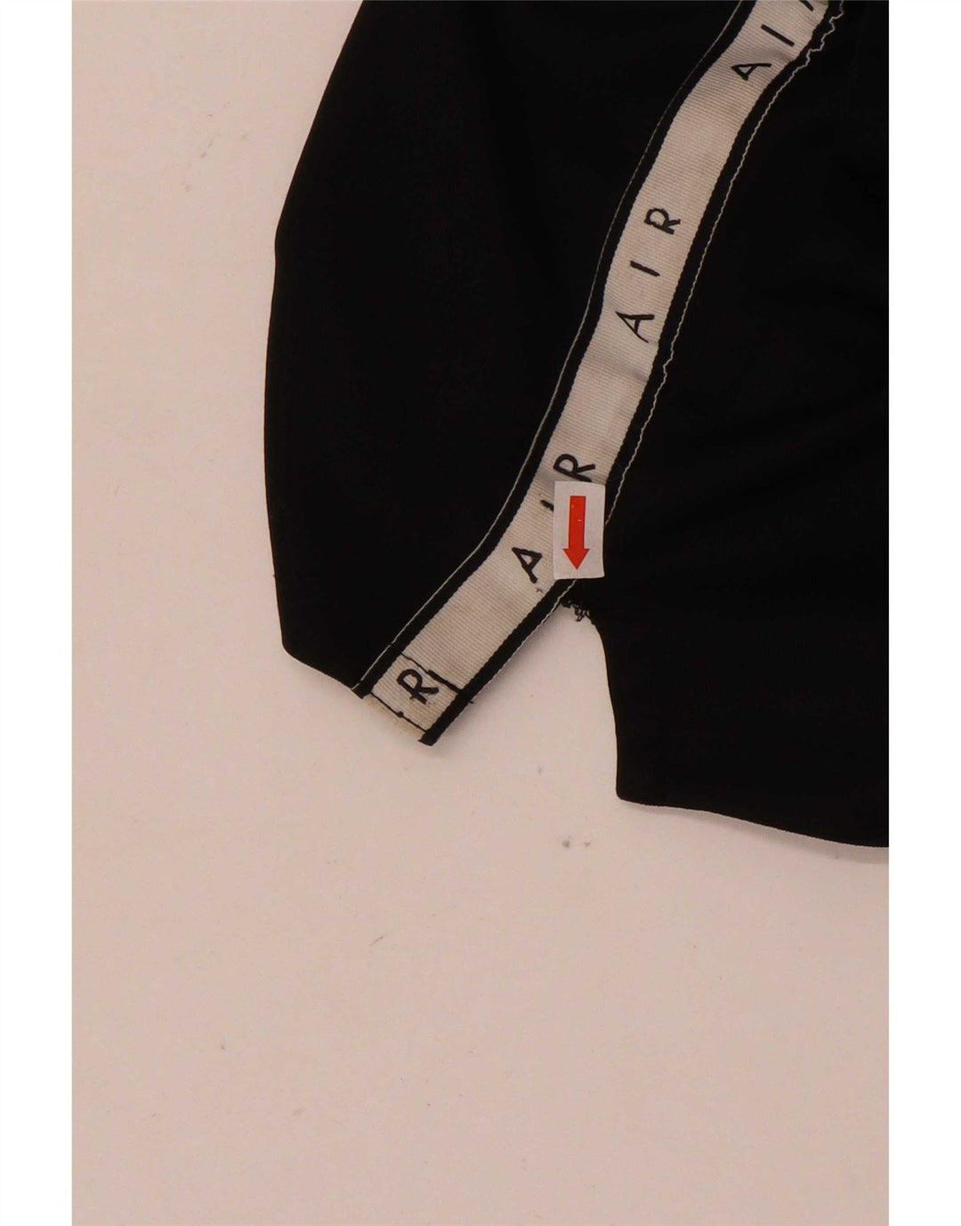 Shorts esportivos gráficos femininos Nike UK 14 médio preto colorblock poliéster