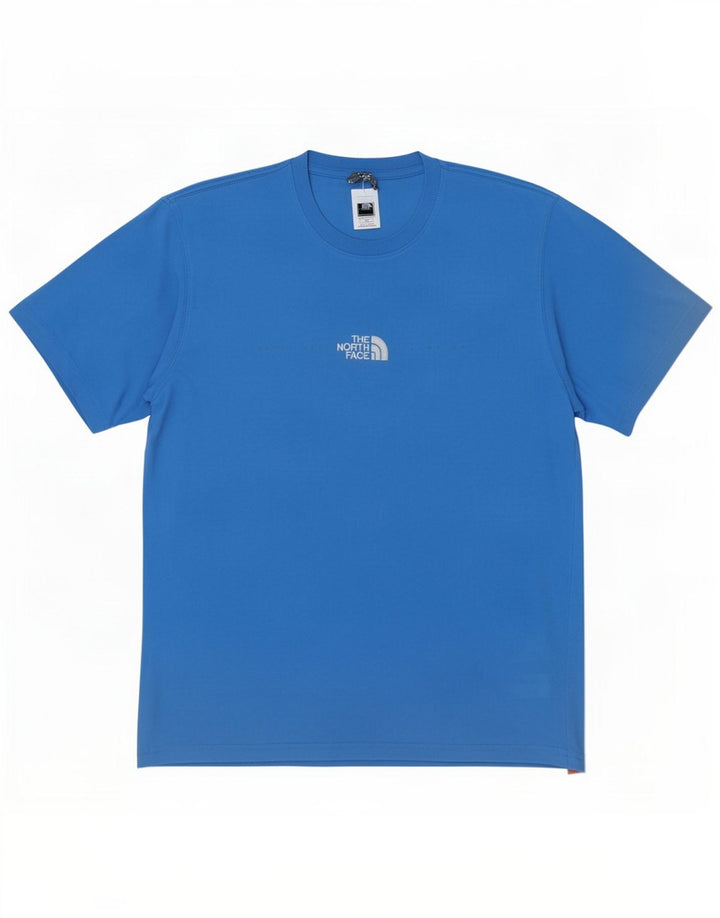 The North Face Camiseta Masculina Top Pequeno Algodão Azul