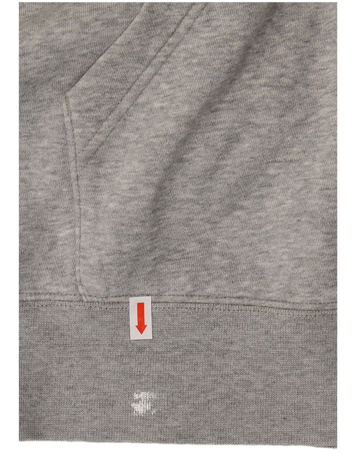 Nike masculino gráfico moletom com capuz XL cinza algodão