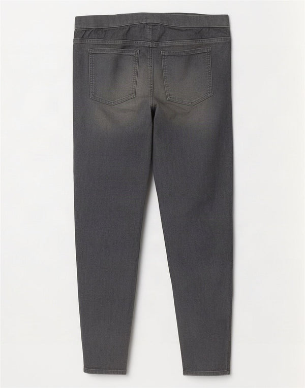 Calça jeans feminina Marks & Spencer UK 20 2XL W38 L27 algodão cinza
