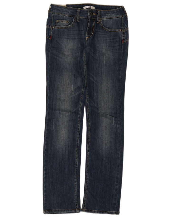 Liu Jo Jeans Bootcut Feminino W28 L31 Azul Marinho