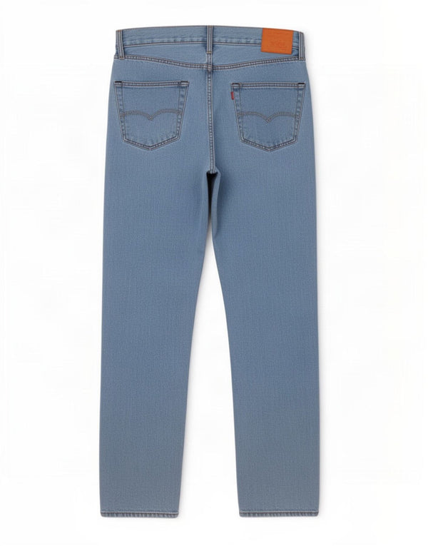 Levi's Masculino 501 Straight Jeans W34 L32 Azul Algodão