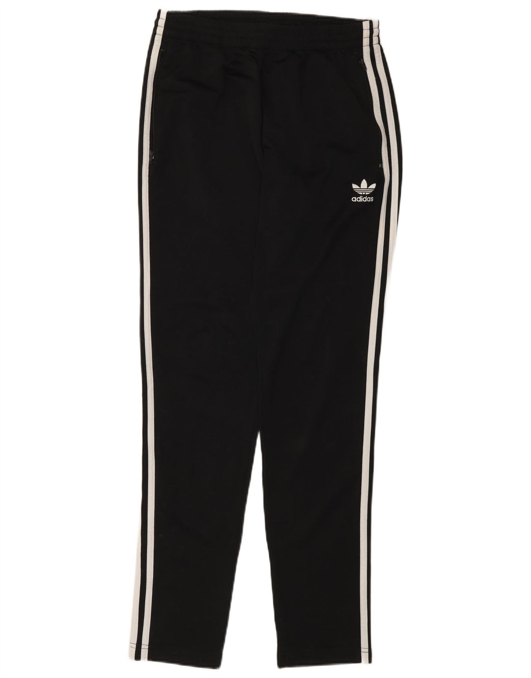 Calças de treino masculinas ADIDAS poliéster preto médio